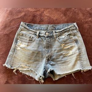 American Eagle denim jean shorts
